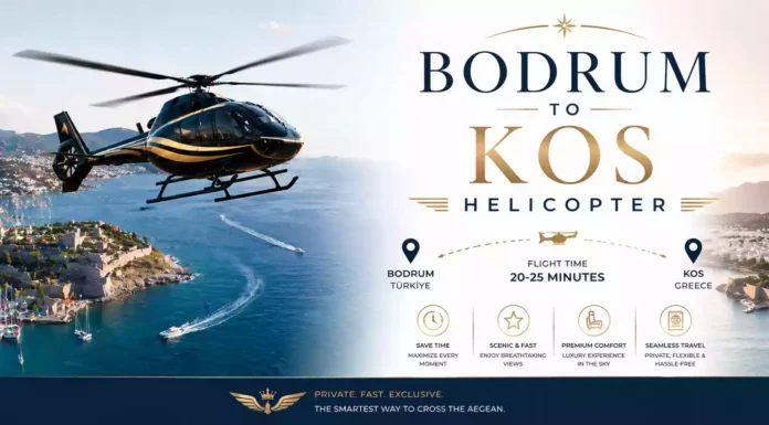 Bodrum to Kos Helicopter Bodrum to Kos Helicopter