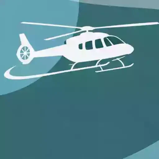 Tesla Travel Helicopter Services featuring a luxury Airbus H130 helicopter on a scenic Bodrum helipad with panoramic Aegean Sea views, providing premium VIP helicopter charter and private air transfer services.
