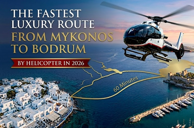 The Fastest Luxury Route from Mykonos to Bodrum The Fastest Luxury Route from Mykonos to Bodrum