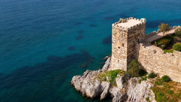 Private Bodrum Helicopter Tour offering breathtaking aerial views of Bodrum Peninsula, turquoise coastline, luxury resorts, marinas, and the Aegean Sea aboard a VIP helicopter.
