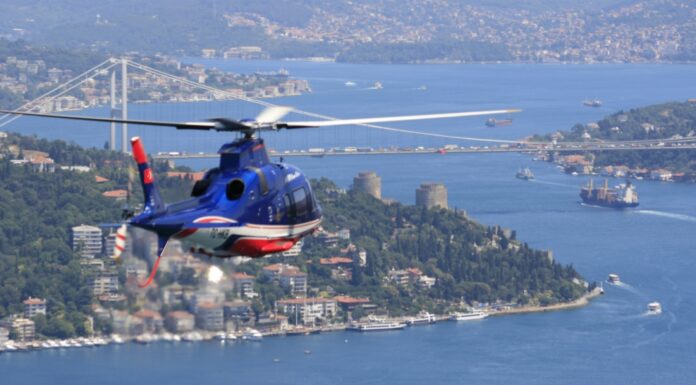 Istanbul Helicopter Tours Istanbul Helicopter Tours by Tesla Travel – private 10, 15 and 20-minute helicopter sightseeing flights over the Bosphorus with VIP hotel transfers.