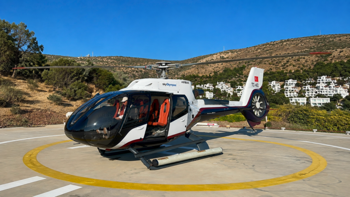 Private Helicopter from Fethiye to Mykonos & Santorini – VIP helicopter transfer from Fethiye, Turkey to the Greek Islands.
