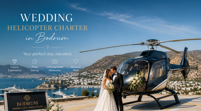 Wedding Helicopter Charter in Bodrum Wedding Helicopter Charter in Bodrum