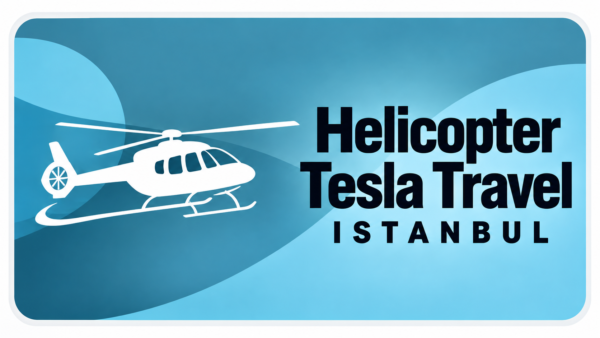 Helicopter Tesla Travel Istanbul location map near Taksim Square in Ayaspaşa.