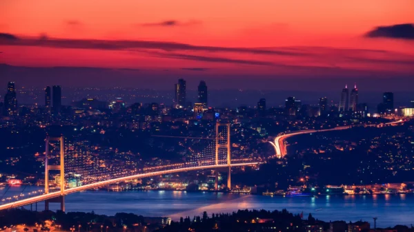 Istanbul Sunset Helicopter Tour Istanbul Sunset Helicopter Tour – Private Helicopter Flight Over the Bosphorus, Historic Landmarks and Istanbul Skyline at Sunset